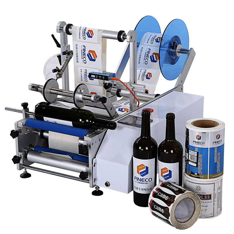 FK603 Semi-Automatic Round Bottle Labeling Machine3