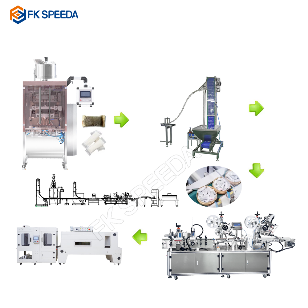 China Automatic Mouth Tobacco Pouch Bag Snus Packing Machine Line factory  and suppliers