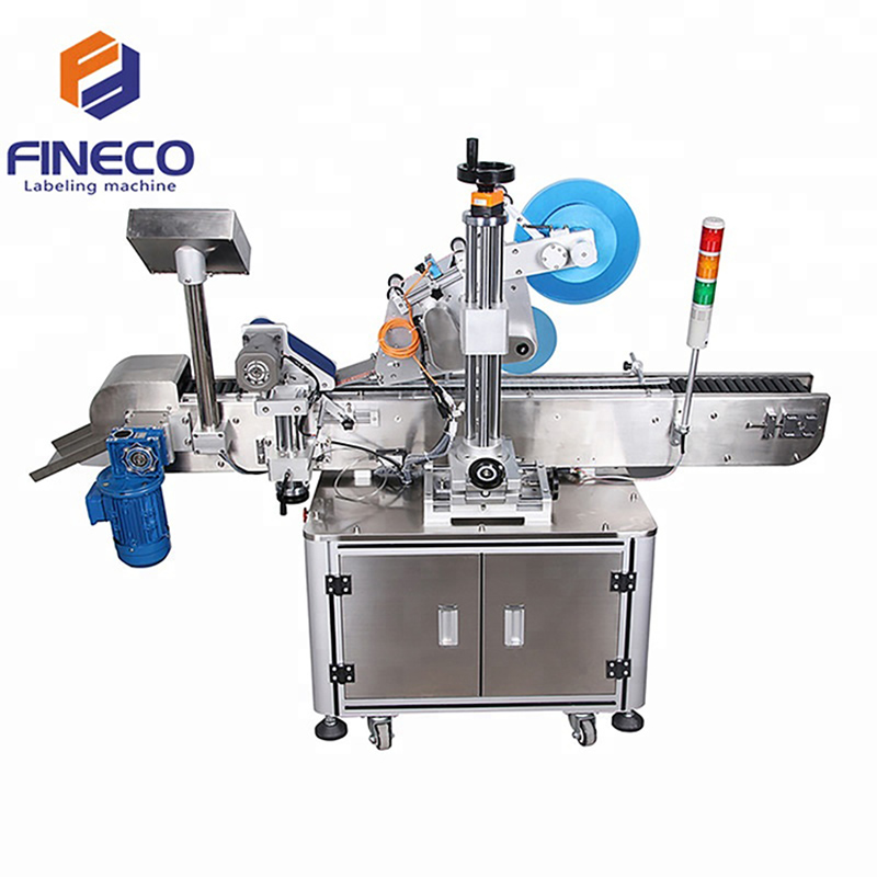 2021 Latest Design Alcode Real Time Print Labeler - FK807 Automatic Horizontal Round Bottle Labeling Machine – Fineco