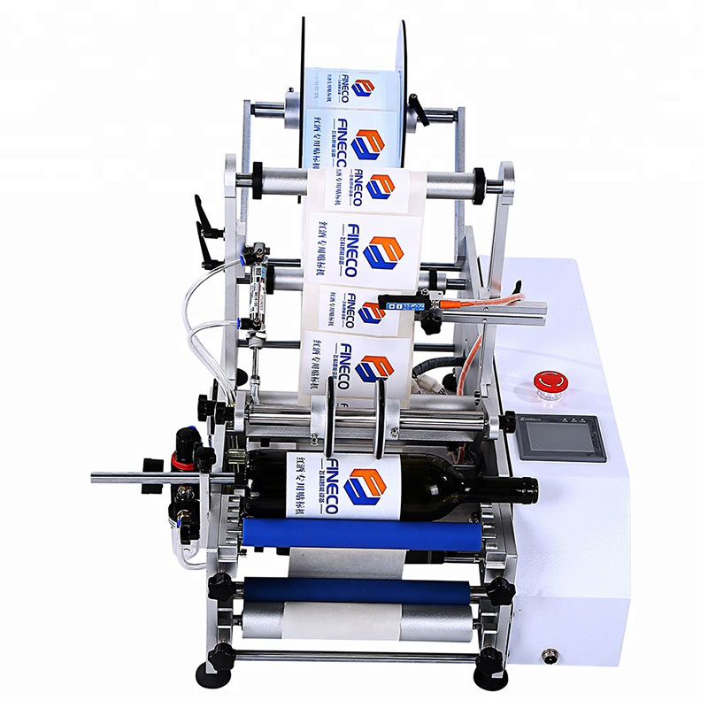 Reliable Supplier Food Packaging Label Maker - FK603 Semi-Automatic Round Bottle Labeling Machine – Feibin
