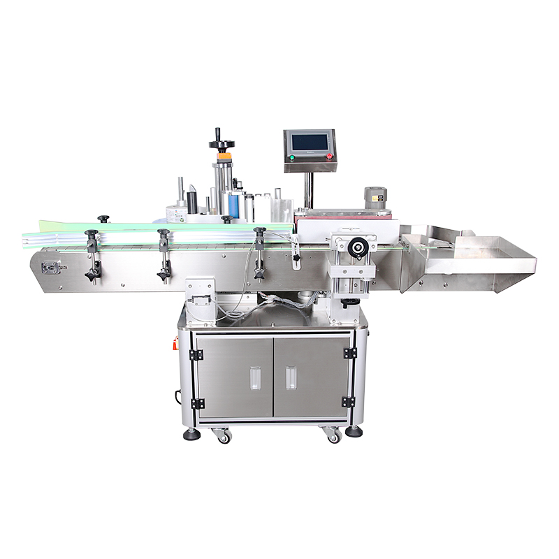 Super Lowest Price Manual Bottle Labeling Machine - FK803 Automatic Rotary Round Bottle Labeling Machine – Fineco
