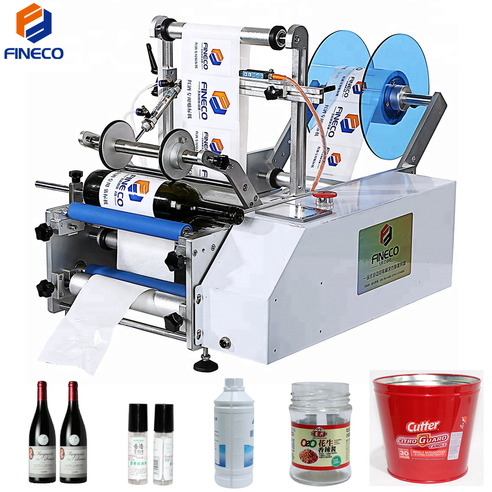 FK603 Semi-Automatic Round Bottle Labeling Machine Featured Image