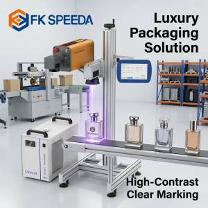 UV5030 Flying UV Laser Marking Machine 3W 5W 10W for Plastic Glass Medicine Bottles Packaging High Speed 200m/min