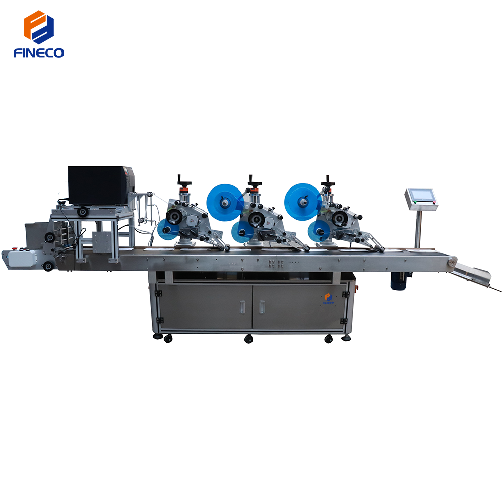 card labeling machine with printing