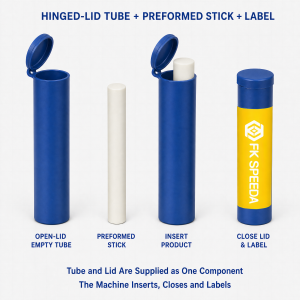 flip-top plastic tube packaging machine