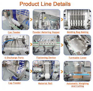 Automatic Mouth Tobacco Pouch Bag Snus Packing Machine Line