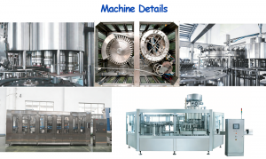 Automatic 3-in-one Filling and Capping Production Line for Carbonated beverages