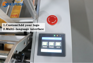 Semi-Automatic Round Bottle Labeling Machine